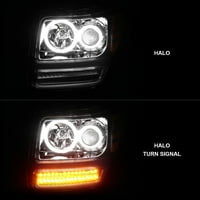 USA Projektor fényszóró készlet W Halo