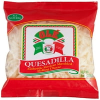 Ole Quesadilla hiteles mexikói aprított olvadó sajt, oz