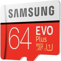 Samsung 64GB Evo Plus microSDXC memóriakártya