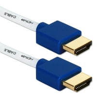 10ft nagy sebességű HDMI UltraHD 4K Ethernet vékony rugalmas kábellel
