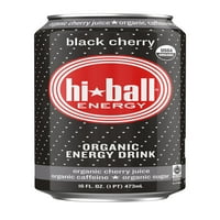 Hibal Energy Bio Energiaital, Fekete Cseresznye, Fl Oz, Ct