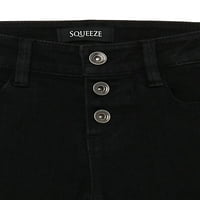 Squeeze Girls ' Exposed Button Flare Farmer, Méretek 7-12