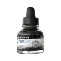 Daler-Rowney Aquafine akvarell tinta, 29,5 ml, elefántcsont Fekete