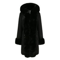 Női téli kabát alkalmi kabát felsőruházat meleg hosszú kabát kapucnis galléros kabát vékony téli felsőruházat kabátok