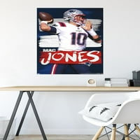 New England Patriots-Mac Jones Fali Poszter, 22.375 34
