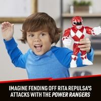 Playskool Hősök Mega Mighties Power Rangers Piros Ranger Ábra