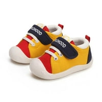 nsendm Todder cipő Fiú Lány sétacipő Csúszásmentes első sétacipő lélegző háló cipő méret Lányok cipő sárga 4-4, 5 év