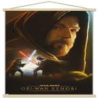 Csillagok háborúja: Obi-Wan Kenobi-Obi-Wan kollázs fali poszter mágneses kerettel, 22.375 34