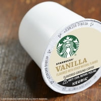 Starbucks szőke sült K-cup kávé hüvelyek-vanília Keurig sörfőzőkhöz-BO