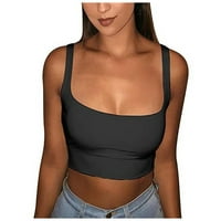 Strungten Női Divat szexi Egyszínű Bralette felsők jóga Sport Wrap Undershirt maxi ruhák nőknek 