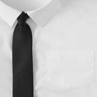 Nyíl arofle nyújtó poplin ruha ing és fekete nyakkendő, készlet