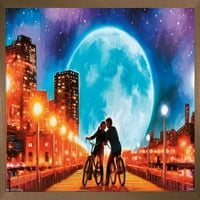 Moreno-képzőművészet-szerelem a Hold fal poszter, 14.725 22.375
