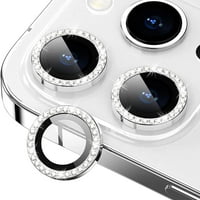 iPhone Pro iPhone Pro ma kamera lencsevédő Bling, 9H keménység karcálló fém egyedi gyémánt Gyűrűvédő, stílusos kiegészítők,