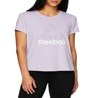 Reebok női végső Slinky Jersey logó kivágott póló