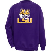 - Nagy férfi rendezvény LSU Tigers gyapjúszemélyzet pulóver, 2XL méretű