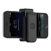 Mophie univerzális övcsipesz kompatibilis az iPhone készülékkel-Apple 6 6s iPhone Plus 6s Plus, iPhone 5S 5s 5c-Fekete