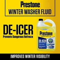 Prestone jégmentesítő AS-szélvédőmosó folyadék, gal műanyag palack, sárga folyadék 6