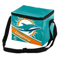 Forever Collectible - Big Logo Stripe Cooler, Miami Dolphins