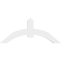 60 W 25 H 4 D 6 F, Pitch, Archdale Architectural Grade PVC Gable Bracket