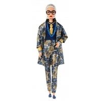 Barbie stílusú Iris Apfel baba