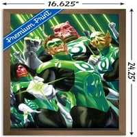 Képregények - A Zöld Lámpás Hadtest-Portré Fali Poszter, 14.725 22.375