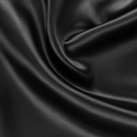 Egyedi alku a tartós, lágy borítékos bezárási szatén párnahuzat fekete király (20 x36 bel