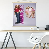 Mean Girls-egy lapos fali poszter fa mágneses kerettel, 22.375 34