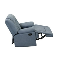 Aukfa ülőhely szék, szövet állítható, egyszemélyes szék vastag üléssel és háttámlával a nappali számára