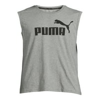 A Puma férfiak alapvető száma logó macska ujjatlan izom póló, 2xl méretű