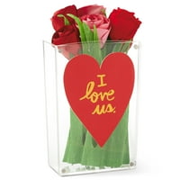 Hallmark Valentine Flower váza kártyával vagy fotósítóval