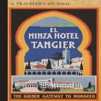 Utazási folyóirat: El Minza Hotel, Tanger, Marokkó: utazási folyóirat
