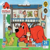 Remekművek Kirakós játék-Clifford kutyaház-19 x14
