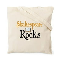 CafePress-Shakespeare Rocks Tote Bag-Természetes Vászon Tote Bag, Szövet Bevásárló Táska