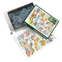 Cobble Hill Puzzle: Tea Time-Referencia Poszter Tartalmazza, Kiváló Minőségű Kirakós Játék, Földbarát Anyagok