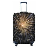 Utazási poggyász fedél védő, Újévi Tűzijáték bőrönd kiterjed a poggyász, nagy méretű