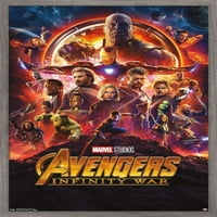 Marvel Cinematic Universe-Avengers-Végtelen Háború-Egy Lapos Fal Poszter, 14.725 22.375