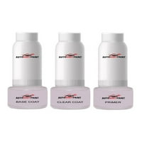 Touch Up Basecoat Plus Clearcoat Plus alapozó Spray festékkészlet kompatibilis a folyékony ezüst metál Mazdaspeed Mazda-val