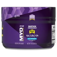 Myople BCAA és elektrolitok étrend -kiegészítő kék málna 1. LB tartály