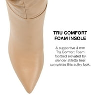 Journee kollekció női Sarie Tru Comfort Faam Extra Wide Calf Stiletto térd magas csizma