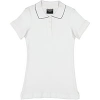 Beverly Hills Polo Club Girls School School Egységes Rövid puff hüvely kontrasztos pólóval