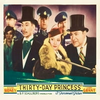 Harminc napos hercegnő-Lobby kártya poszter nyomtatás Hollywood Photo Archive Hollywood Photo Archive