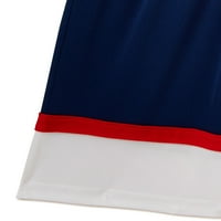 Fiúk színű blokk aktív póló, tartály felső és rövidnadrág, 3 darabos ruhakészlet, Méretek 4-12