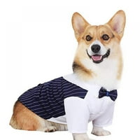 Altsales Pet formális ingek, kutya Bowtie szmoking esküvői ruha ing ruhák, háziállatok jelmez ruha macskáknak kutyák