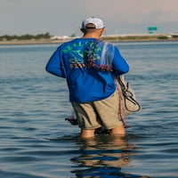 Realtree férfiak horgászat UV napvédelem hűvös kényelem hosszú ujjú póló
