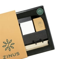 Zinus Jade 35 Fau bőr Platform ágy rövid fejtámlával, Fekete, iker