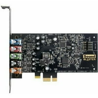 Creative Sound Blaster Audigy F PCIe 5. Hangkártya nagy teljesítményű fejhallgató erősítővel