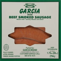 Garcia márka füstölt marhahús -kolbászok, 1. lb