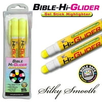 Biblia-Hi-Glider Gélpálca: akasztható 2Pk sárga sárga