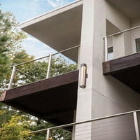 Egy könnyű kültéri nagy fali tartó Modern stílusban széles, nagy Titán kivitelben Bailey Street Home 81-Bel-2332985