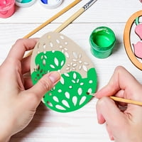 Húsvéti fa dekorációs medál készlet gyermekek DIY színező Fesztivál Home tartozékok